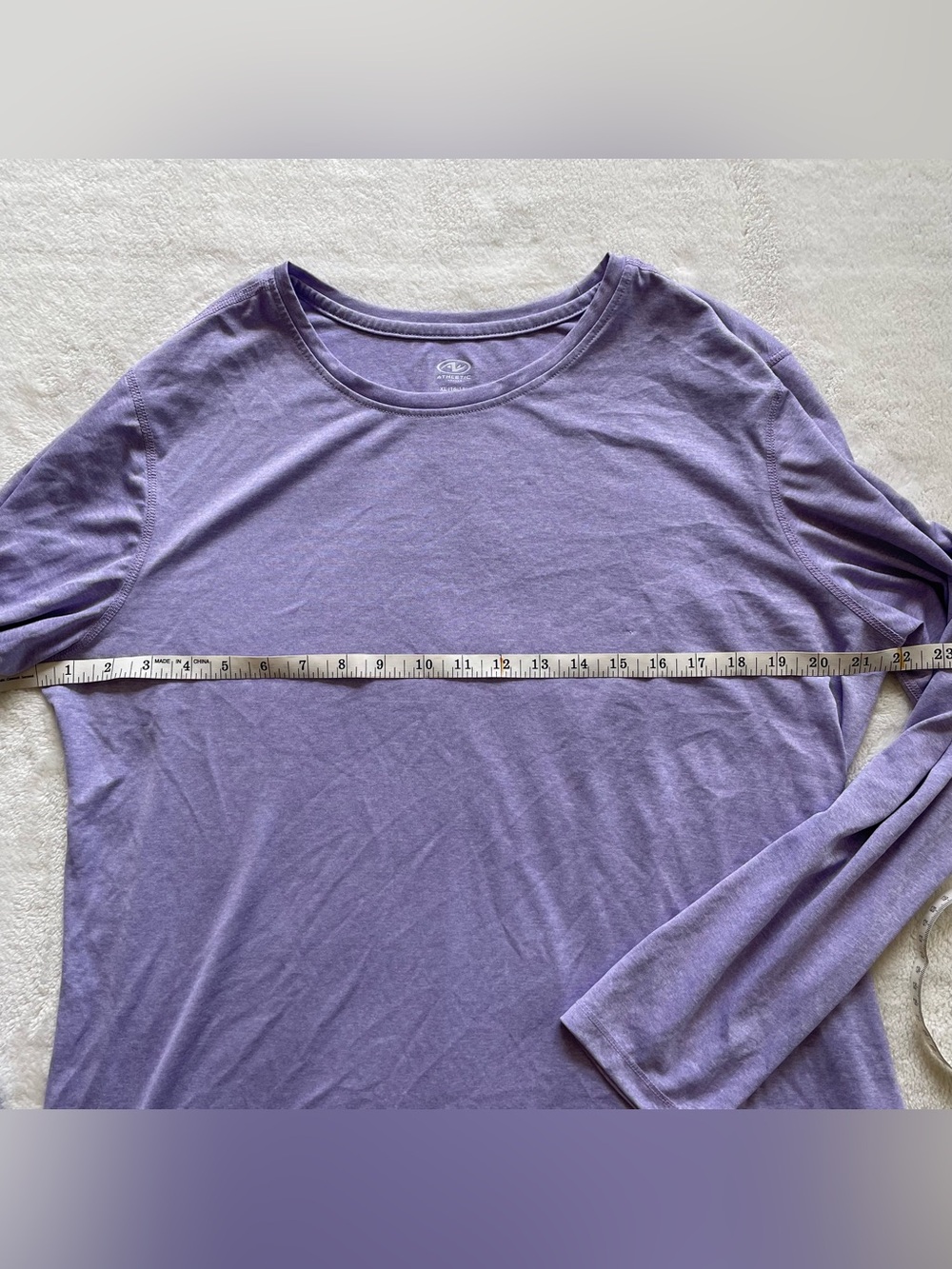 Athletic Works Lilac Long Sleeve size XL - Picture 9 of 13